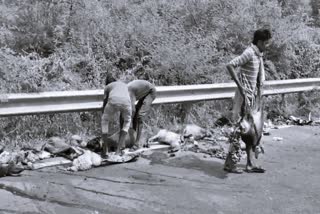 Tipper Accident in Nalgonda