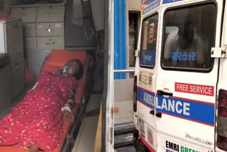 patient-stuck-in-108-ambulance-in-bhuj-for-half-an-hour
