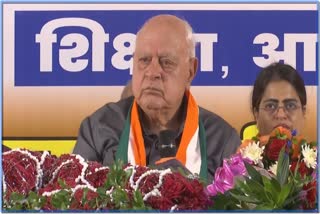 Farooq Abdullah in Mumbai