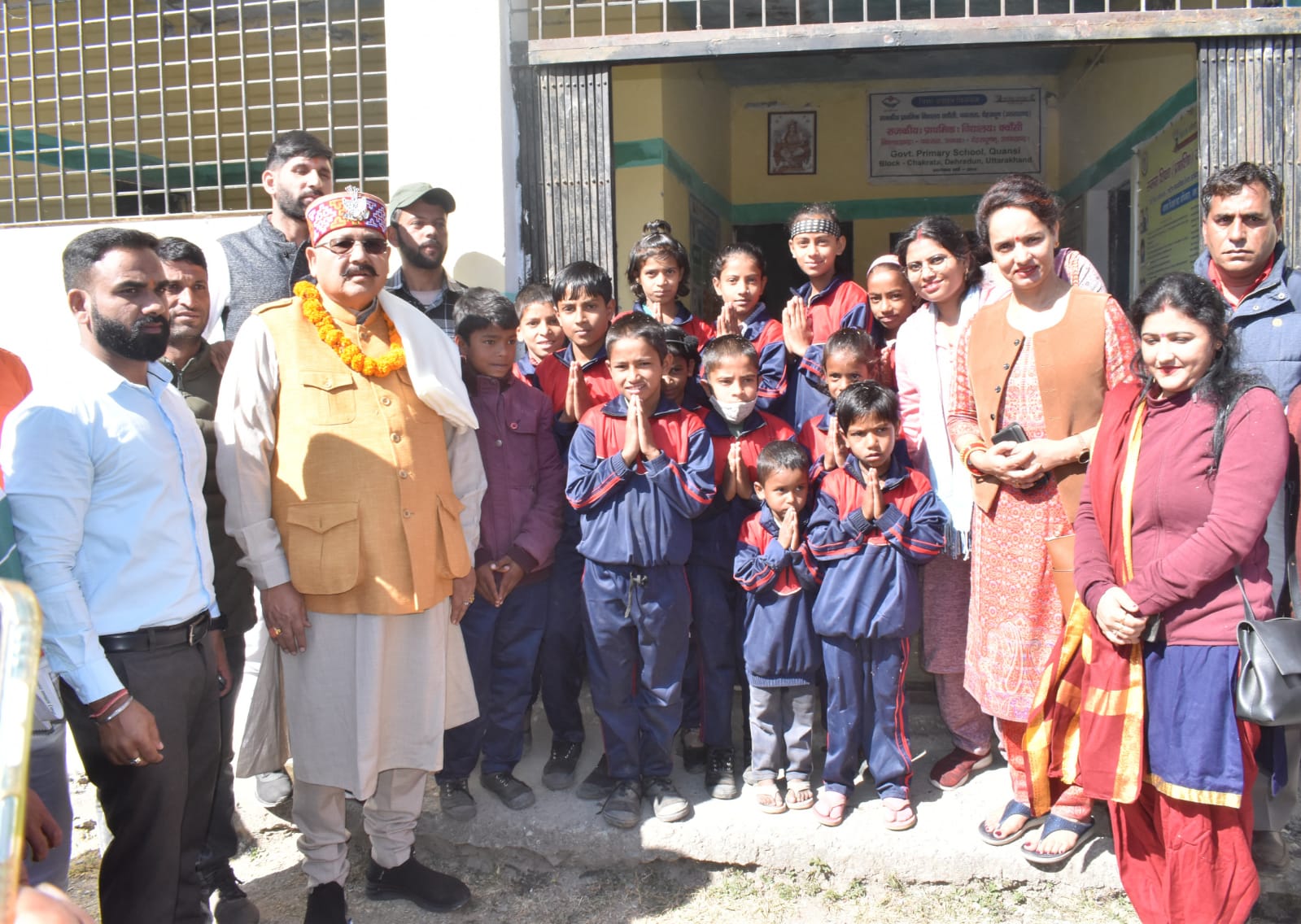 Satpal Maharaj visited Khatwa village