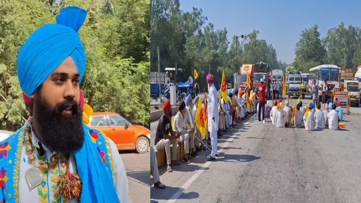 Barati stuck in jam due to farmers' strike, Barati was going to Amritsar