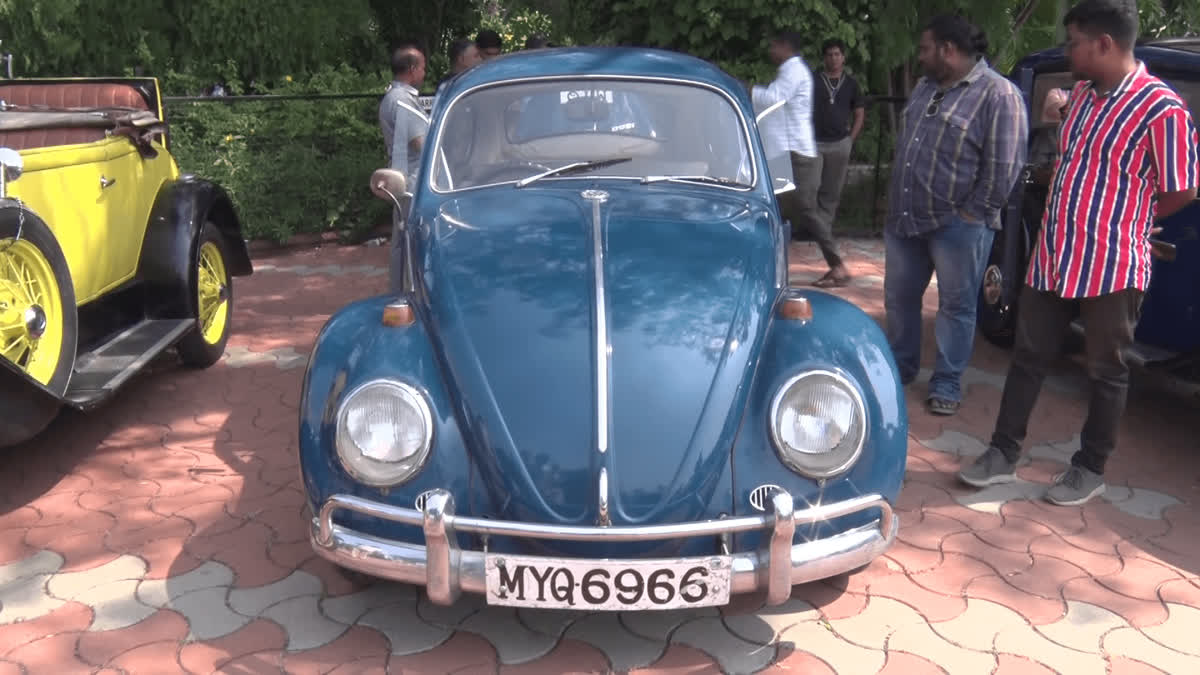 Vintage cars, symbols of a bygone era, are captivating visitors at an exhibition organised by the Cars N Coffee group in Secunderabad.