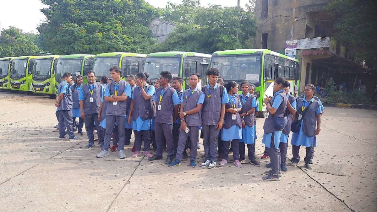 Sambalpur Mo bus strike