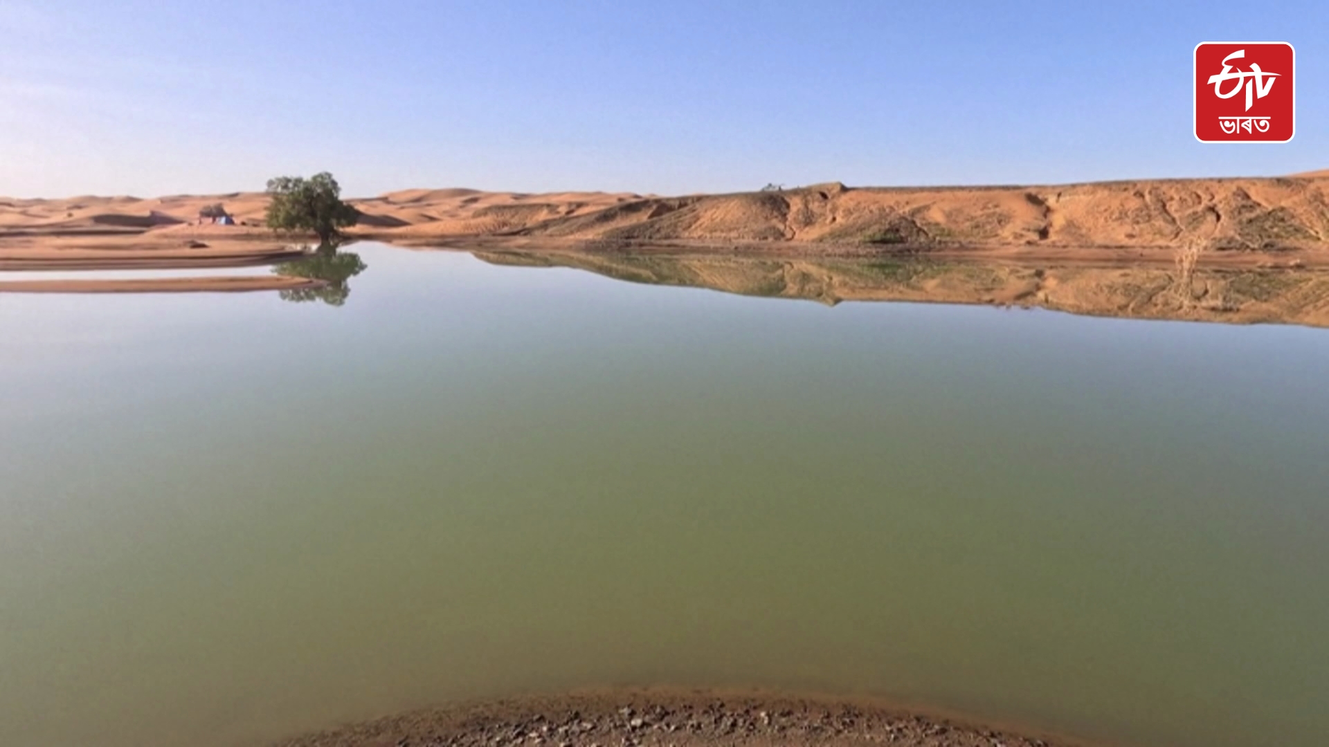 Rare Sahara Floods