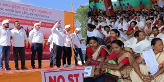 Chutia community stages massive demonstration in Dhemaji