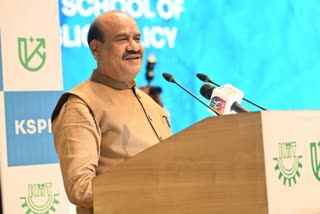 LOK SABHA SPEAKER OM BIRLA  KIIT SCHOOL OF PUBLIC POLICY  OM BIRLA ODISHA  LATEST NEWS IN MALAYALAM