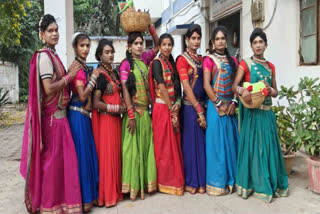 Sua Dancers Pep Up Teej Festival in Chhattisgarh