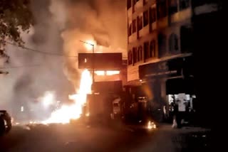 Amid Diwali Sales, Fire Breaks Out At Firecracker Store In Hyderabad, Three Injured