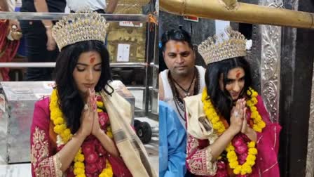 NIKITA PORWAL WORE CROWN IN MAHAKAL