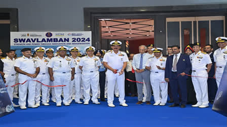 Navy Chief Admiral Dinesh K Tripathi Inaugurates Swavlamban 2024