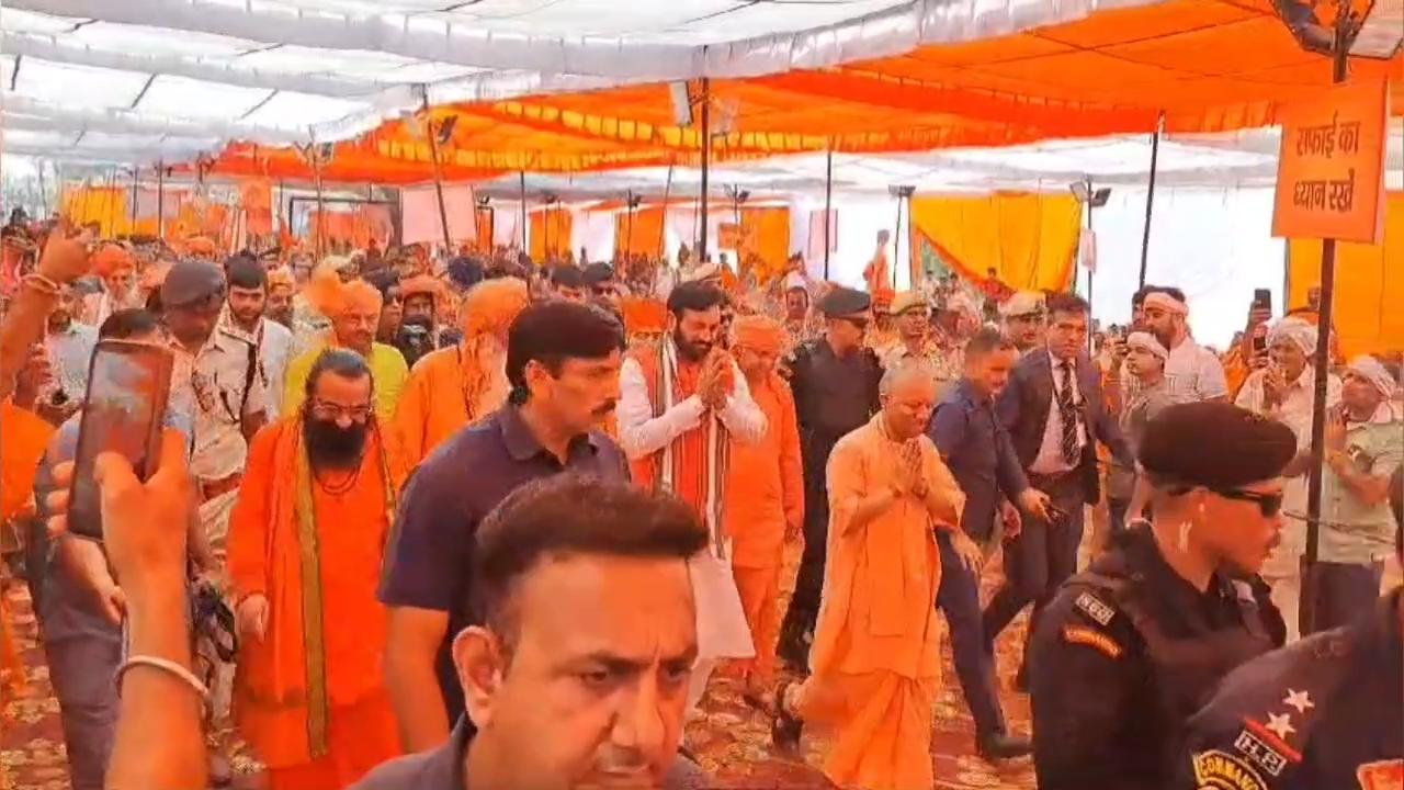 CM Yogi in Pehowa Kurukshetra