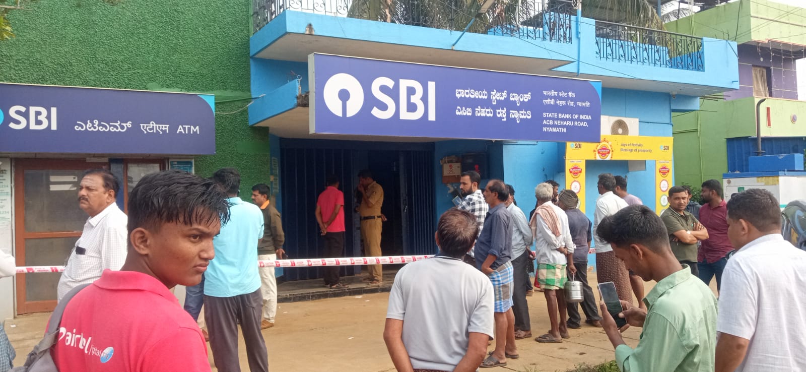 THEFT IN SBI BANK