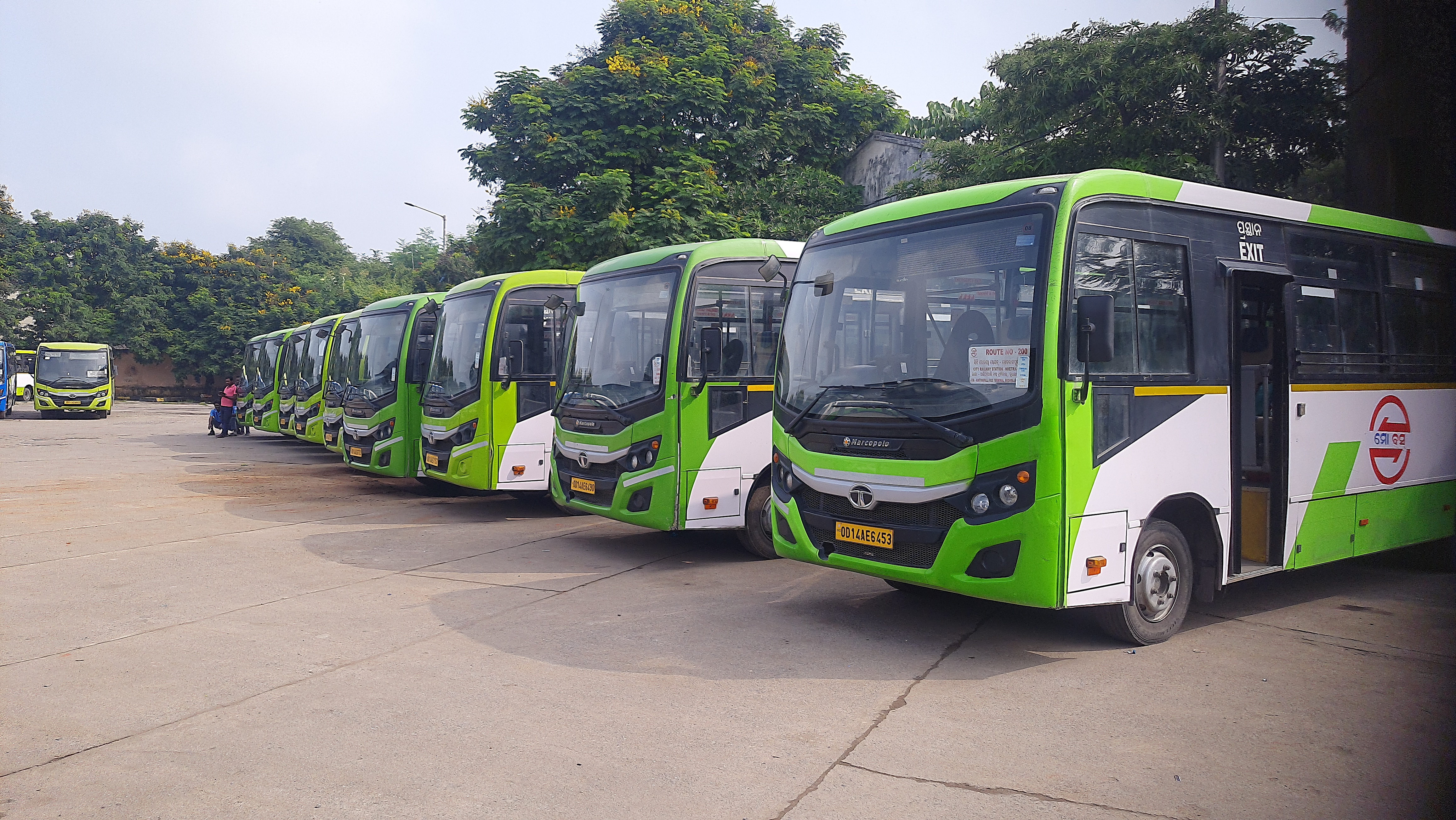 Sambalpur Mo bus strike