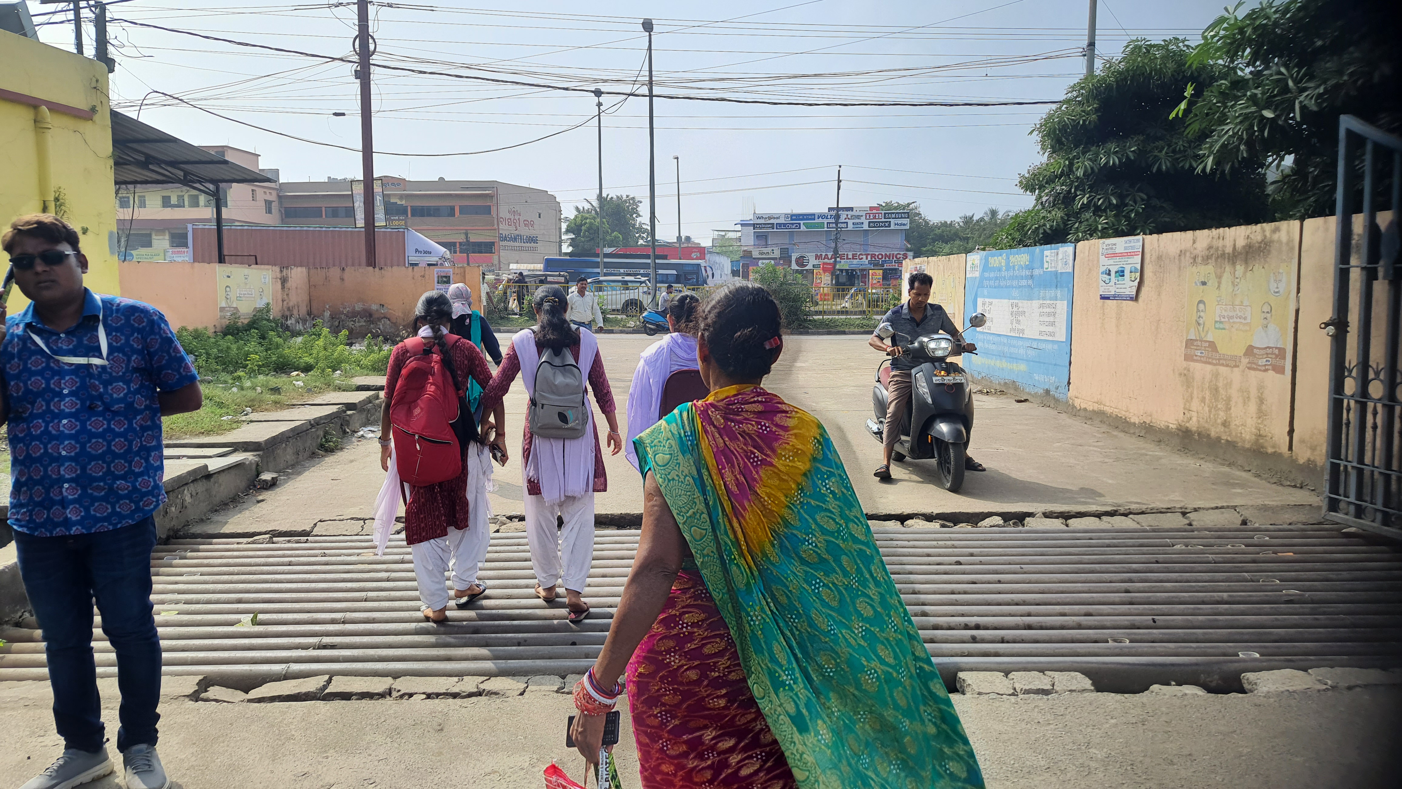 Sambalpur Mo bus strike