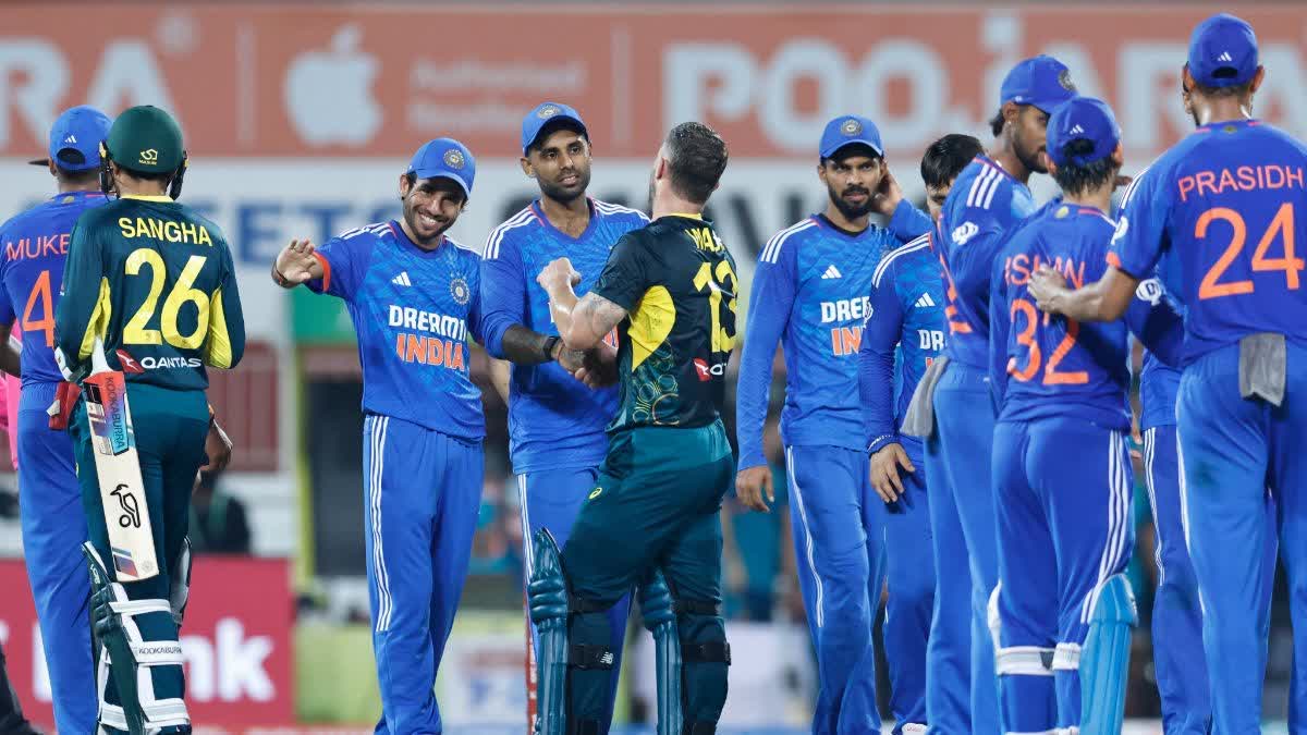 IND vs AUS 3rd T20I  India eye on Pakistan World Record  India Cricket Team T20I Wins  Pakistan Cricket Team T20I Wins  India vs Australia  India vs Australia 3rd T20I  ഇന്ത്യ vs ഓസ്‌ട്രേലിയ  ഇന്ത്യ ടി20 റെക്കോഡ്  ഇന്ത്യ ടി20 വിജയങ്ങള്‍  പാകിസ്ഥാന്‍ ടി20 വിജയങ്ങള്‍