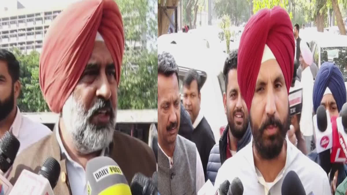 After the Punjab government session, former ministers Pargat Singh and Raja Waring raised questions on the government