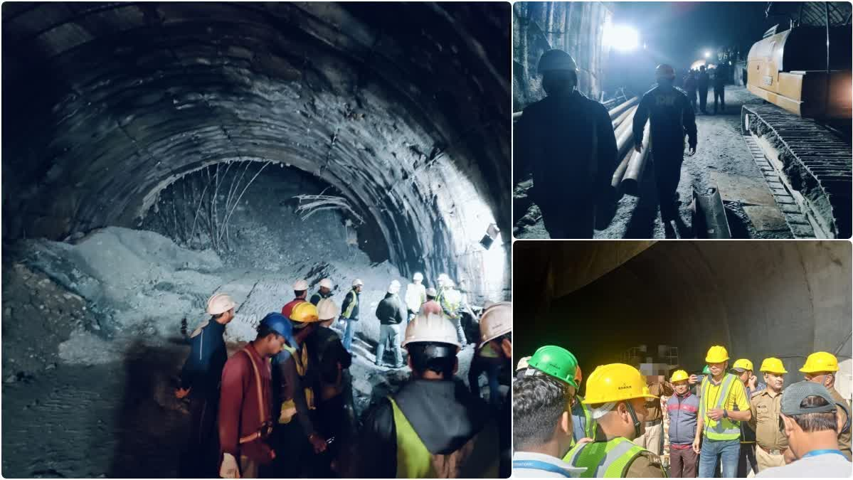 uttarakhand tunnel  relatives of trapped workers  pack their fresh clothes  Uttarakhand Tunnel update  ಯಾವುದೇ ಕ್ಷಣದಲ್ಲಿ ನಿಮ್ಮವರು ಹೊರಗೆ ಬರುತ್ತಾರೆ  ಕಾರ್ಮಿಕರ ಕುಟುಂಬಗಳಿಗೆ ಮಾಹಿತಿ  ಉತ್ತರಾಖಂಡದಲ್ಲಿ ಸುರಂಗ  ಸುರಂಗದಲ್ಲಿ ಸಿಲುಕಿರುವ ಕಾರ್ಮಿಕರು  ಸಿಲ್ಕ್ಯಾರಾ ಸುರಂಗ  41 ಕಾರ್ಮಿಕರ ರಕ್ಷಣಾ ಕಾರ್ಯಾ  ರಾಟ್ ಹೋಲ್ ಗಣಿಗಾರರ