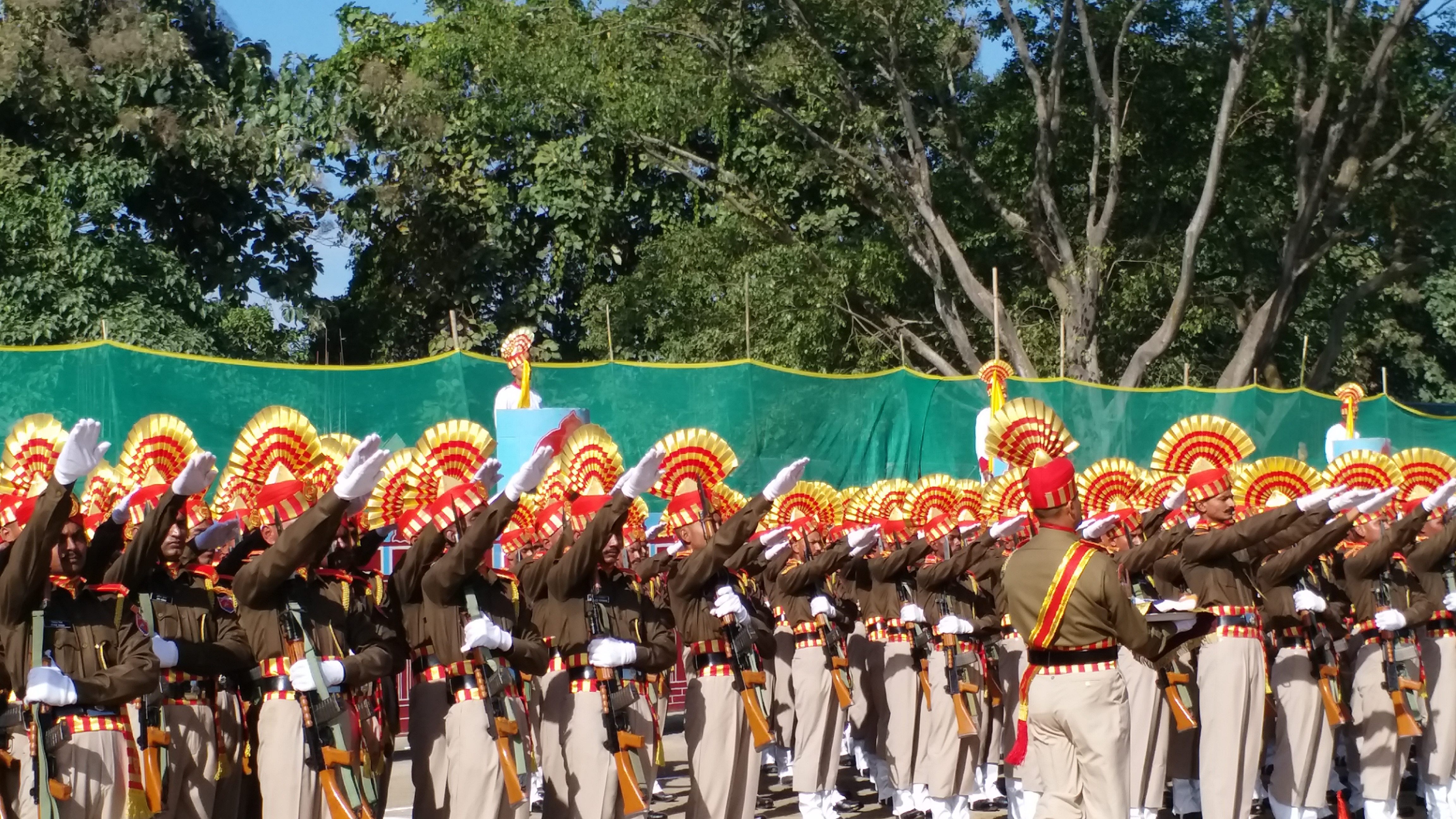 260th Convocation Ceremony Of SSB in Tezpur Salonibari