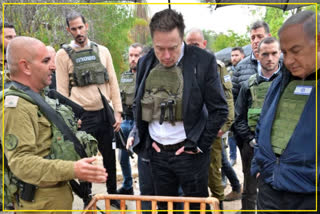 Elon Musk visits Israel