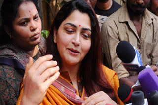 Khushbu reacts to the Congress SC wing protest against her