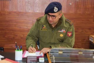 ssp bandipora Lakshay Vinod Sharma