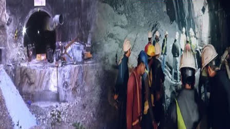 RESCUE WORK CONTINUES IN UTTARAKHAND UTTARKASHI SILKYARA TUNNEL