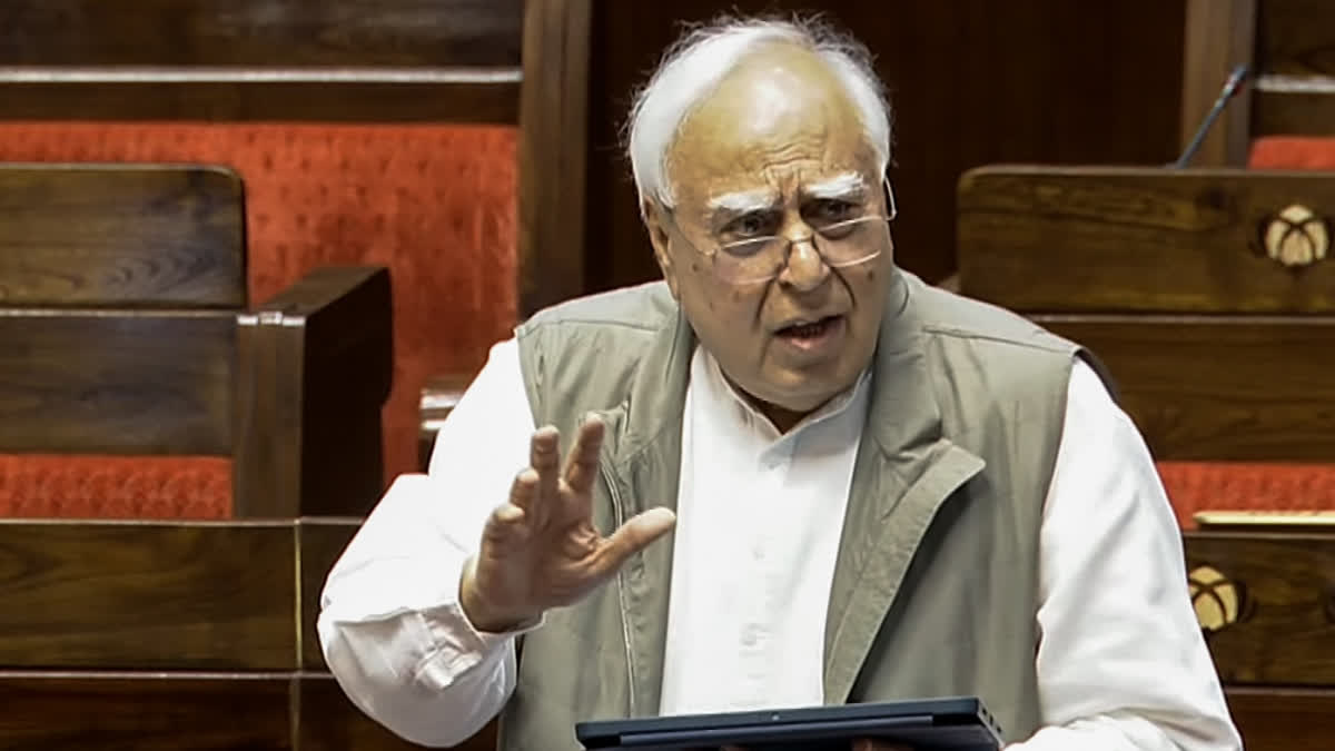 Rajya Sabha MP Kapil Sibal