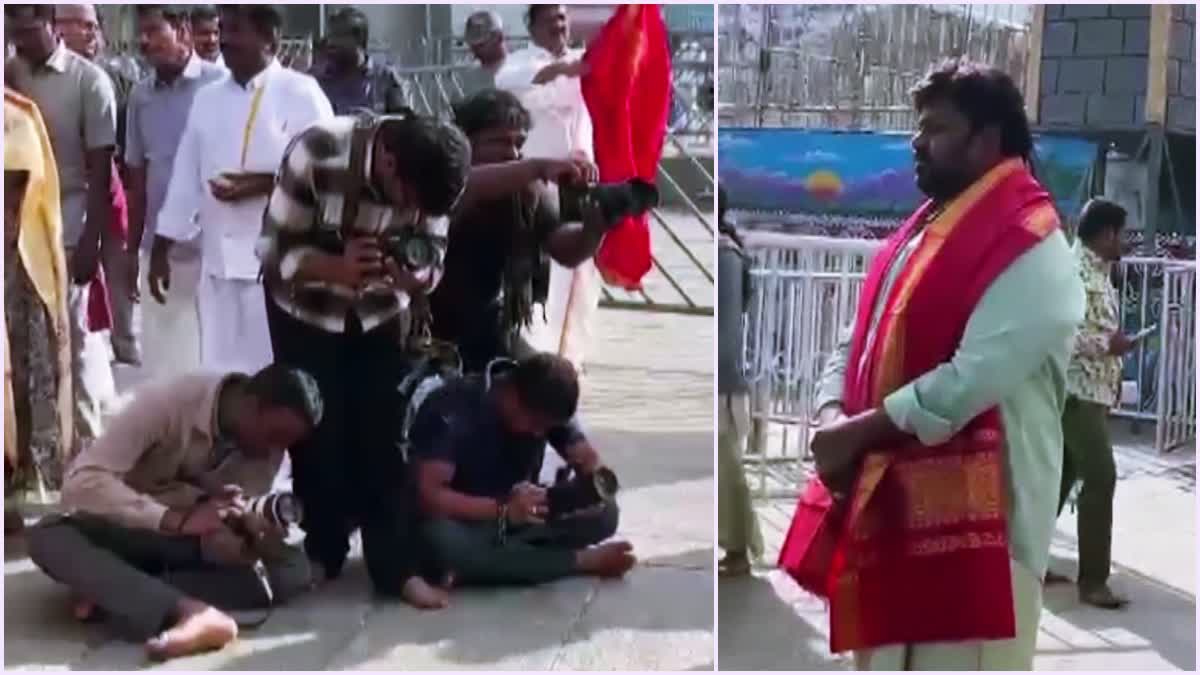 YCP Leader Vamsidhar Reddy Photoshoot In Tirumala