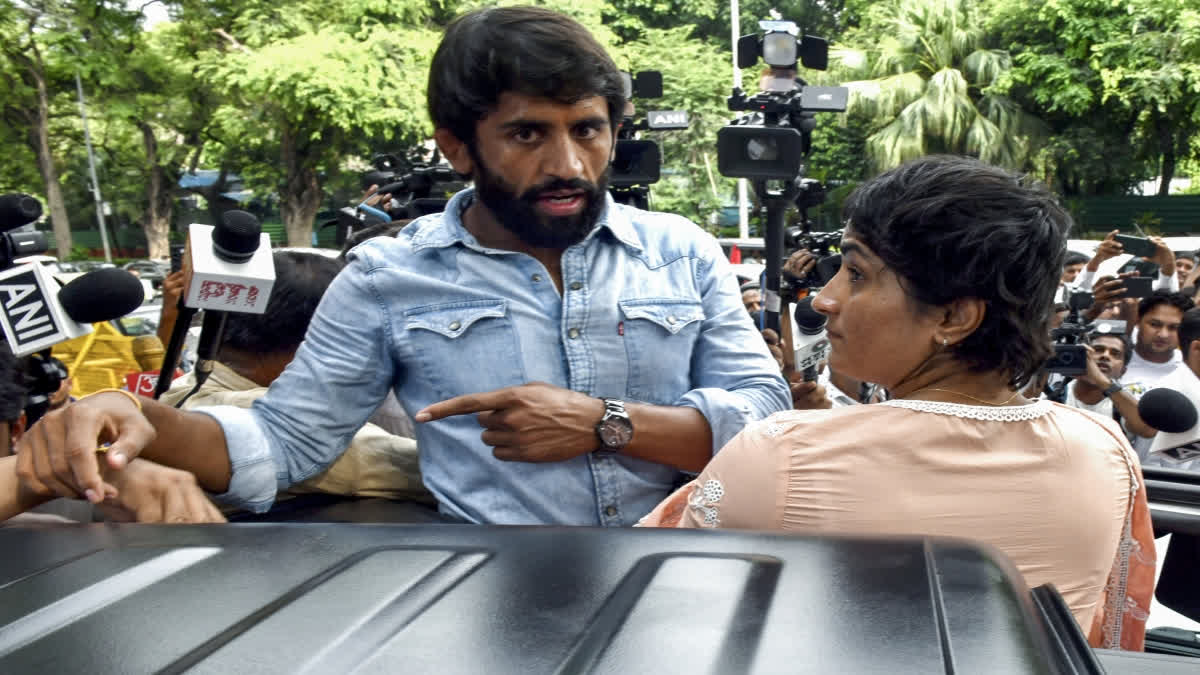 Bajrang Punia claims he is victim of  political conspiracy