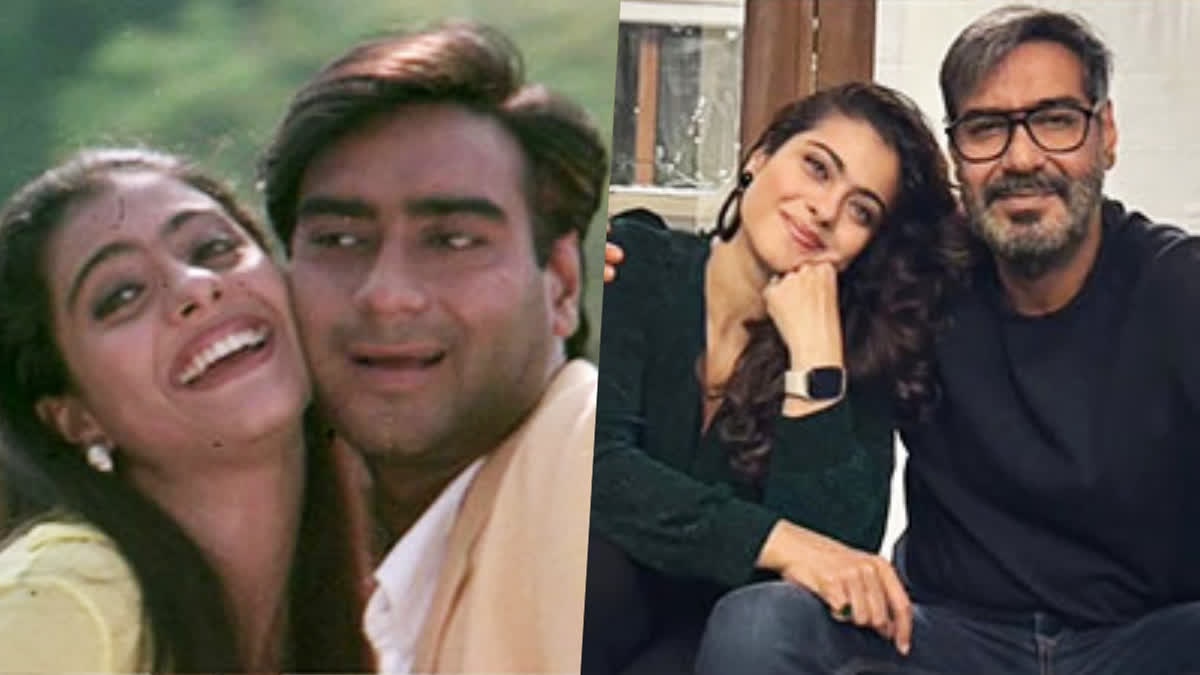 Ajay Devgn Celebrates '27 Years Of Ishq' With Kajol, Shares Then And Now Post