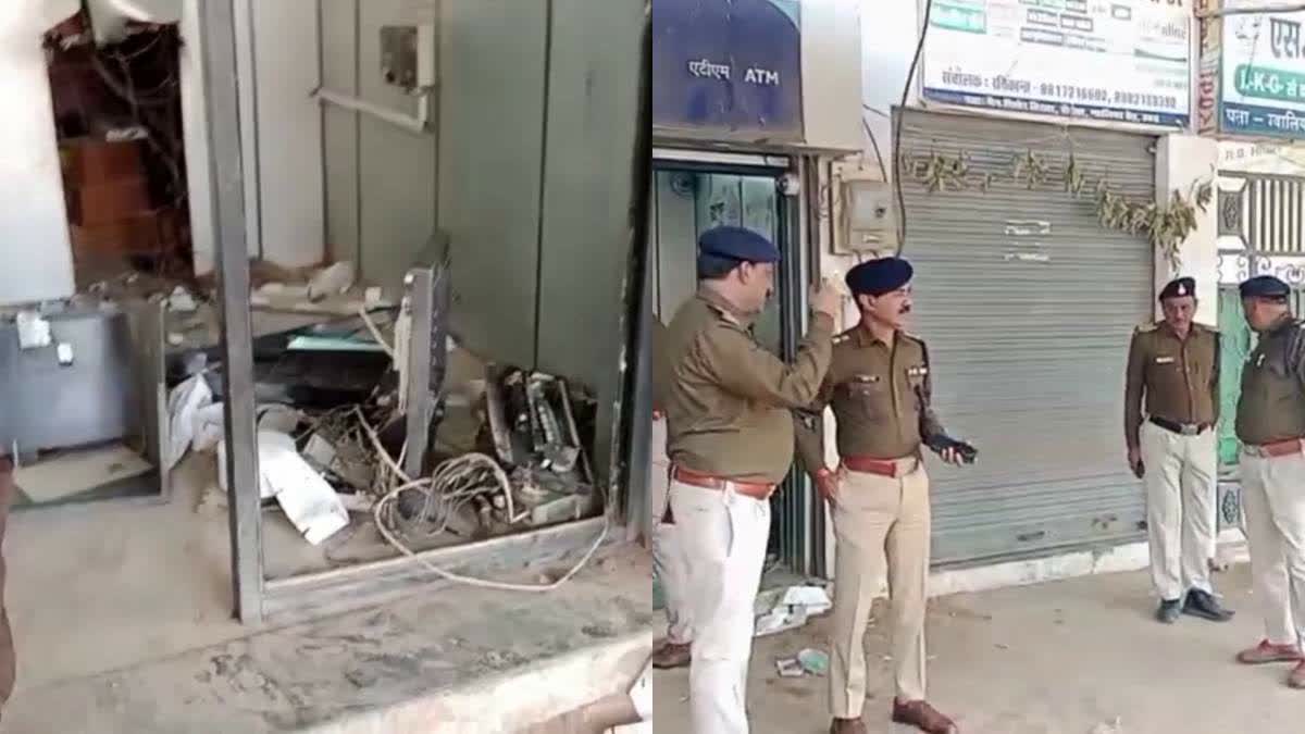 Miscreants uprooted ATM in Dabra