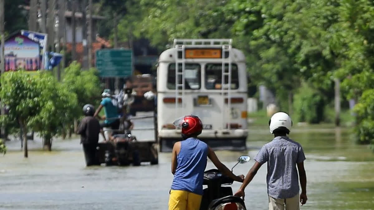 Over 335,000 people affected by rain-related disasters in Sri Lanka