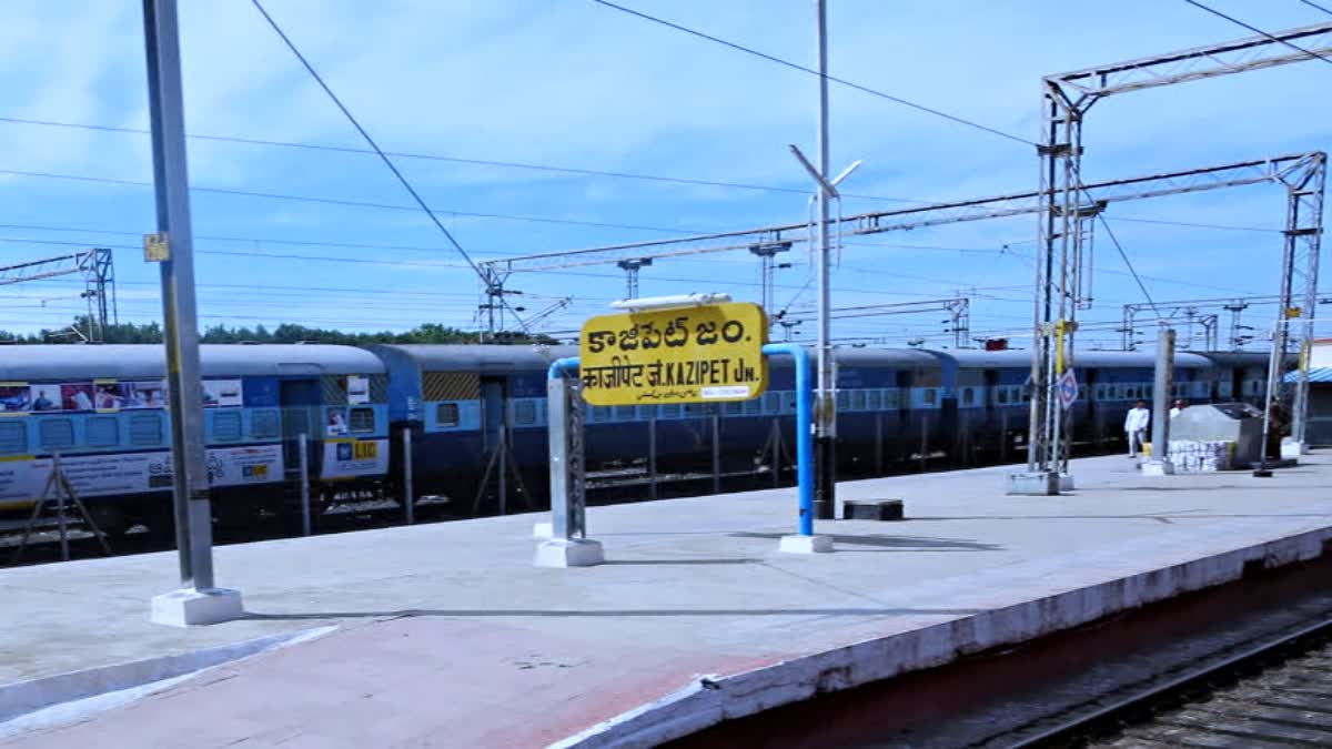 Railways To Set UP Rail Coach Factory In Kazipet