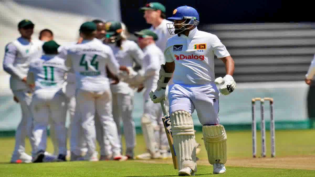 SRI LANKA 42 RUNS ALLOUT  SRI LANKA VS SOUTH AFRICA TEST 2024  SRI LANKA LOWEST TEST SCORE  SRI LANKA TEST SERIES 2024