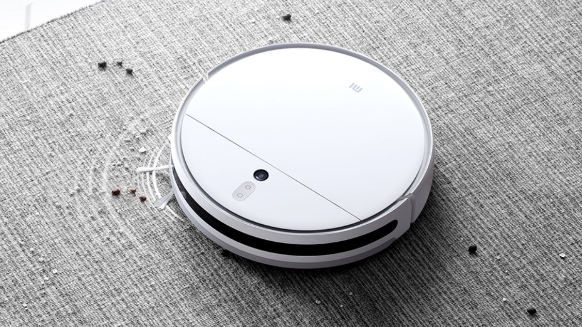 A commercially available robot vacuum cleaner by Xiaomi