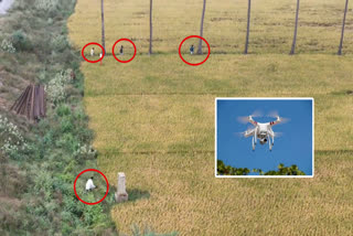 Drinkers Run After Seeing Drones In Anantapur