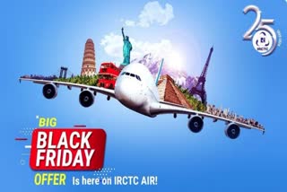 IRCTC Black Friday offer available on flight ticket Booking Convenience fee