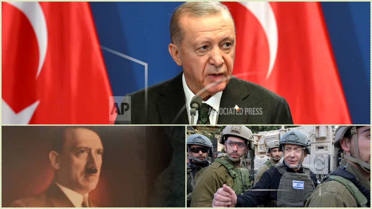 There is no difference between the Prime Minister of Israel and Hitler of Germany: Recep Tayyip Erdogan