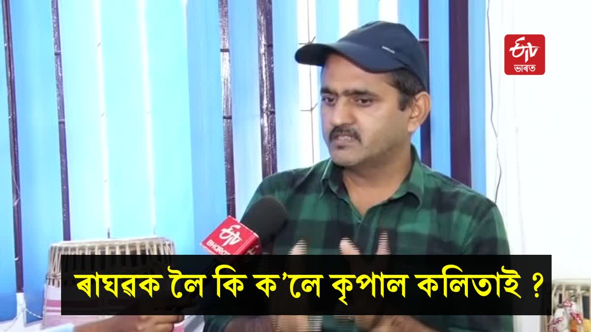 Assamese Filmmaker Kripal Kalita's special interview With ETV Bharat Assam