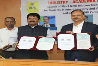 bsnl-signed-an-mou-with-anna-university-chennai