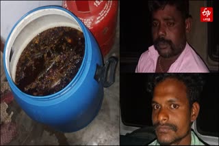 police arrested man who brewed illegal liquor at home in perambalur