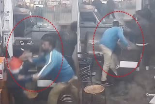 Shopkeeper Beaten in haryana Video
