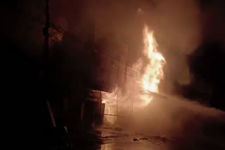 Massive fire in Mohali factory at night: 25 fire brigade vehicles controlled it in 4 hours; Body of luxury buses is made