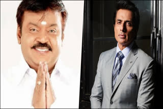 Tamil actor and Desiya Murpokku Dravida Kazhagam (DMDK) founder Vijayakanth passed away at the age of 71 due to COVID-19 on Thursday in Chennai. To pay tribute to the late actor Vijayakanth, actor Sonu Sood took to his social media handle and reminisced stating that Vijayakanth gifted him his debut film Kallazhagar. Sonu also expressed his gratitude for the opportunity and credited his success to the late actor.