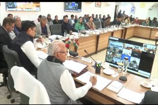 Haryana CM Action on officers Haryana State Level Disha Meeting Update CM Manohar Lal Khattar