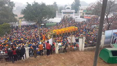 Nagar Kirtan dedicated to the shaheedi of Chhote Sahibzade and Mata Gujri Ji in Sri Fatehgarh Sahib