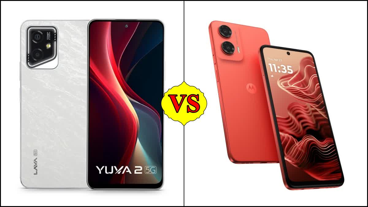 LAVA Yuva 2 5G vs Moto G35 5G