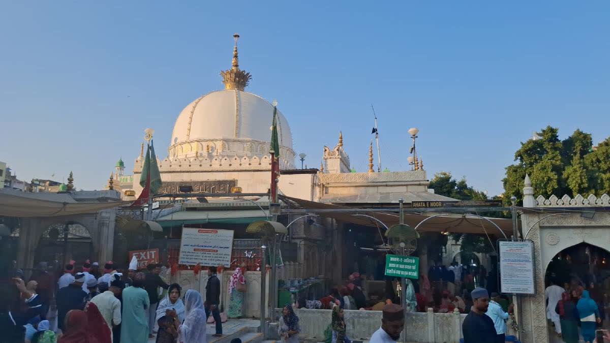 The dargah of Khwaja Moinuddin Chishti in Ajmer