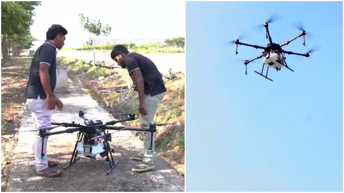 Drones In Amaravathi Capital