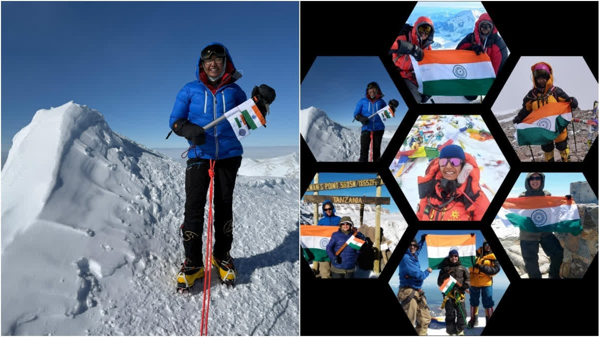 Kaamya Karthikeyan, a Class XII student of Navy Children School, Mumbai, scripted history by becoming the youngest female in the world to scale highest peaks of seven continents